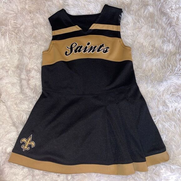 Saints Size 4T Cheerleader Outfit - Picture 1 of 6